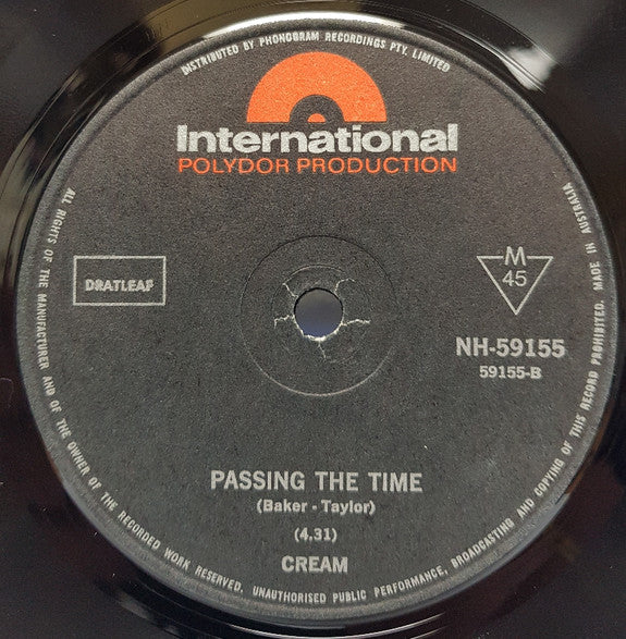 Cream (2) : Crossroads (7", Single, Mono)