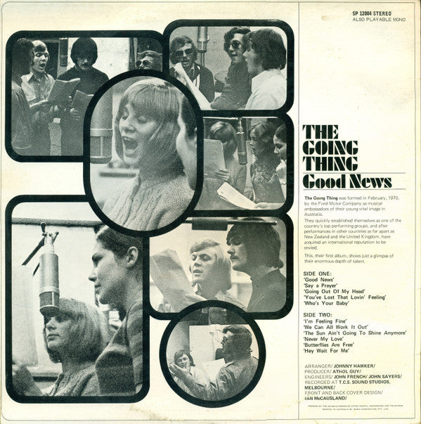 The Going Thing : Good News (LP, Album)