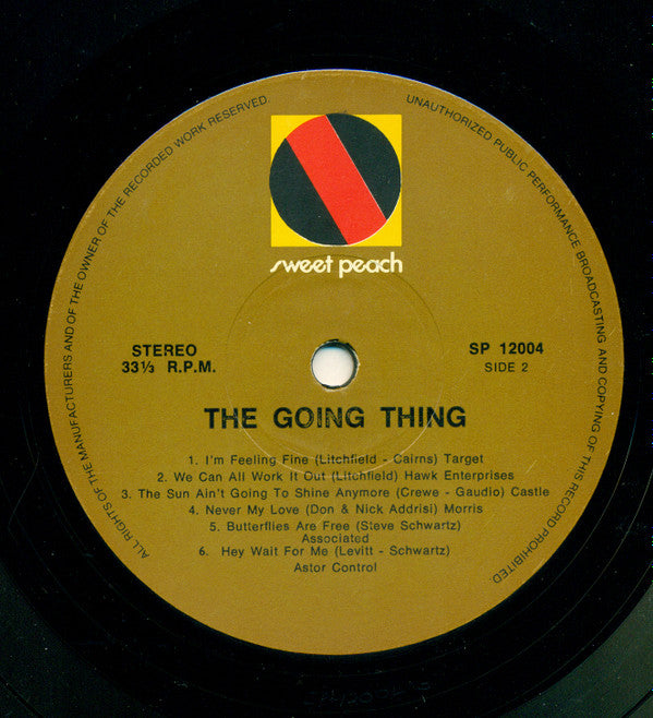 The Going Thing : Good News (LP, Album)