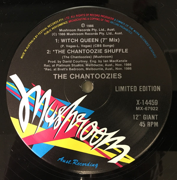 The Chantoozies : Witch Queen (12", Single, Ltd)
