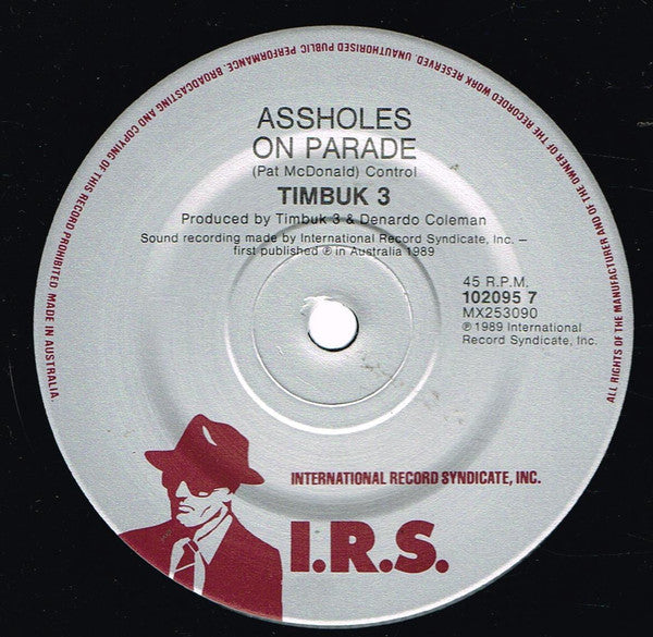 Timbuk 3 : National Holiday (7")