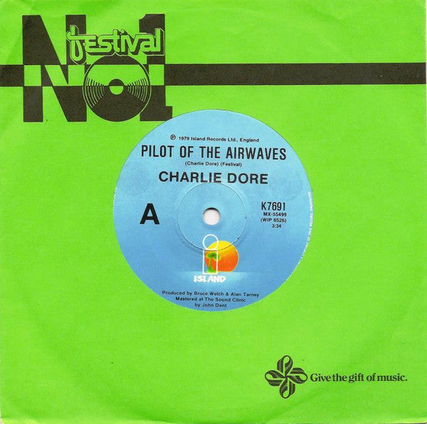 Charlie Dore : Pilot Of The Airwaves (7", Single)