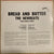 The Newbeats : Bread & Butter (LP, Album, Mono)