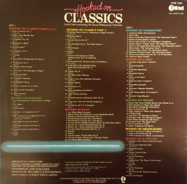 Louis Clark Conducting Royal Philharmonic Orchestra : Hooked On Classics (LP, Comp)