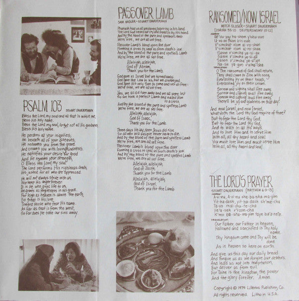 The Liberated Wailing Wall : I Am Not Ashamed (LP, Album)