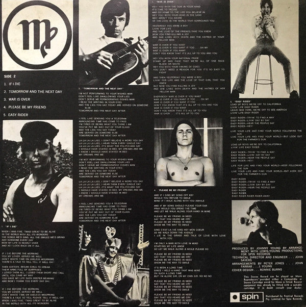 Ronnie Burns : Virgo (LP, Gat)