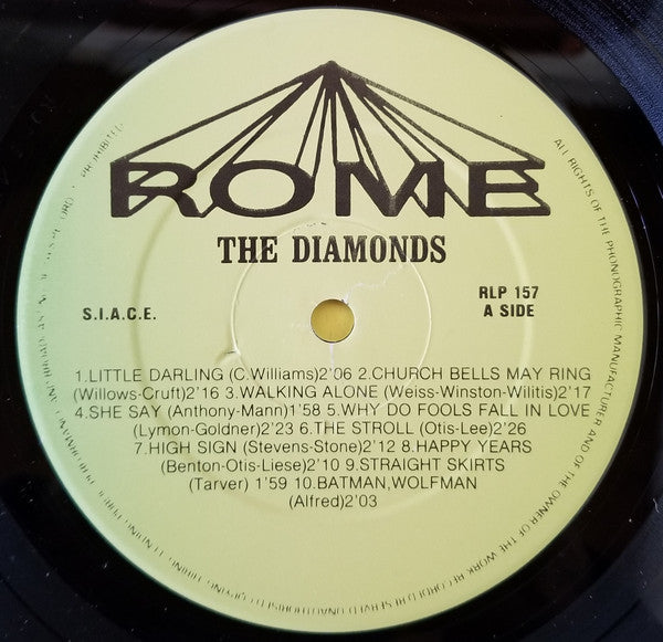 The Diamonds : Best Of The Diamonds (LP, Comp)