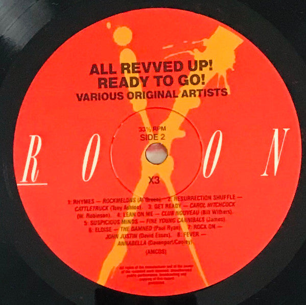 Various : All Revved Up! Ready To Go! (LP, Comp)