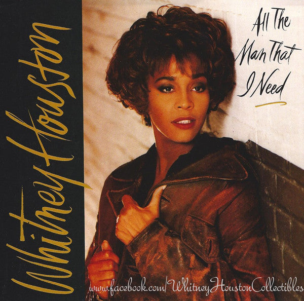 Whitney Houston : All The Man That I Need (7", Single)