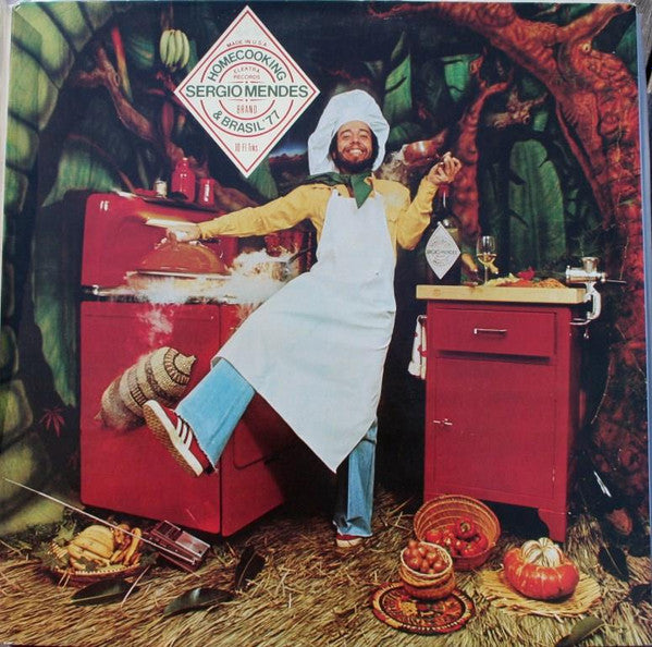 Sérgio Mendes &amp; Brasil &#39;77 : Home Cooking (LP, Album, Gat)