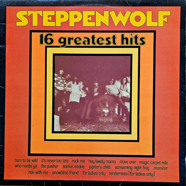 Steppenwolf : 16 Greatest Hits (LP, Comp, RE)