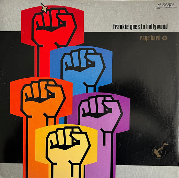 Frankie Goes To Hollywood : Rage Hard (12", Single, Ltd)