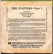 The Platters : The Platters - Part 1 (7", EP)