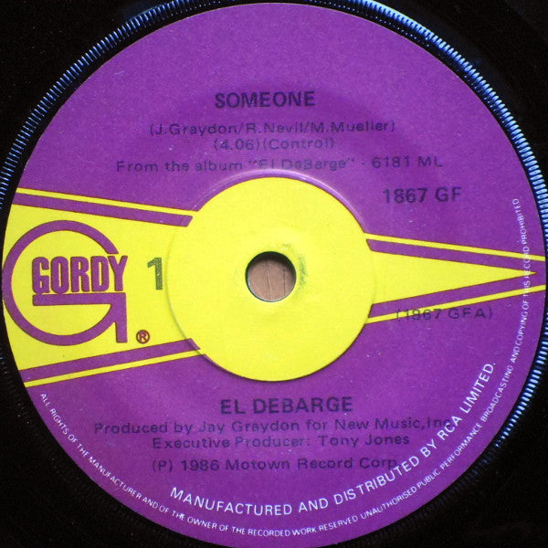 El DeBarge : Someone (7&quot;, Single)