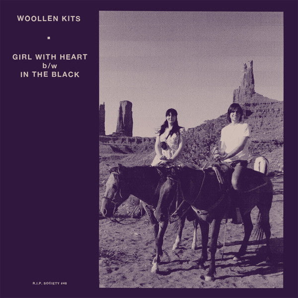 Woollen Kits : Girl With Heart b/w In The Black (7&quot;, Single, Ltd)