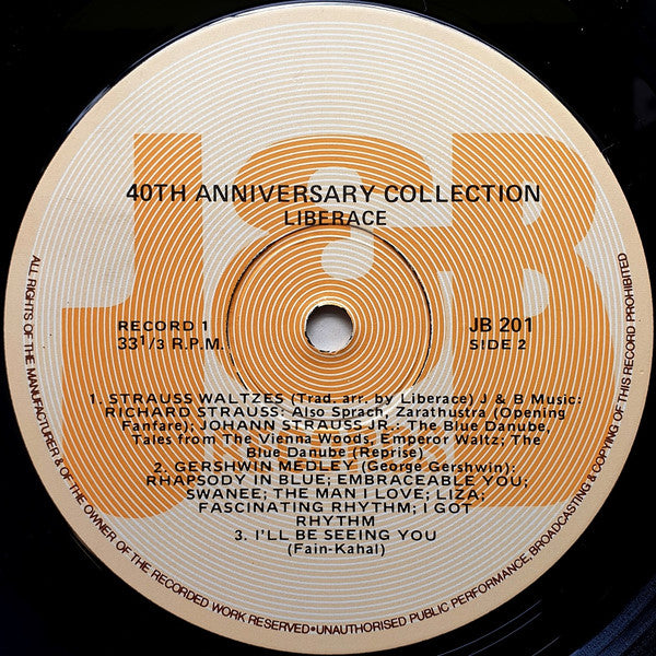 Liberace : 40th Anniversary Collection (2xLP)