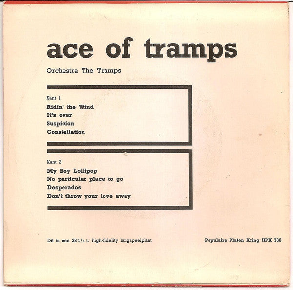 The Tramps (9) : Ace Of Tramps (7", Mono)