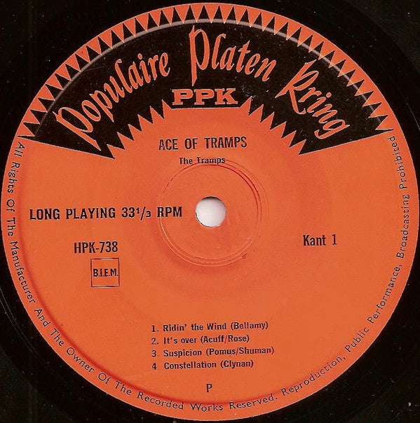 The Tramps (9) : Ace Of Tramps (7", Mono)