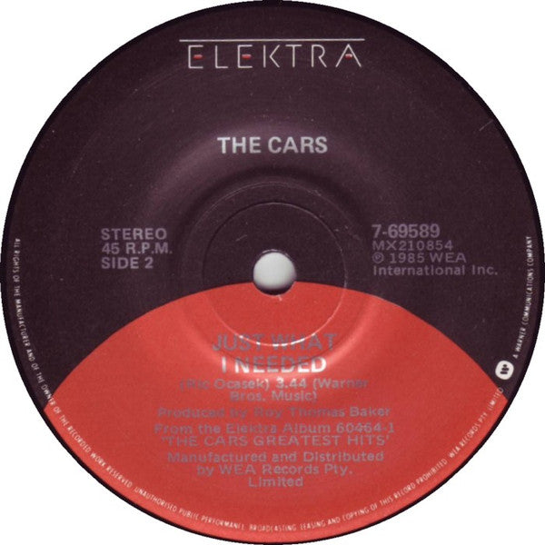 The Cars : Tonight She Comes (7", Single)