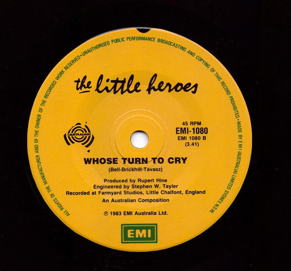 Little Heroes : Watch The World (7")