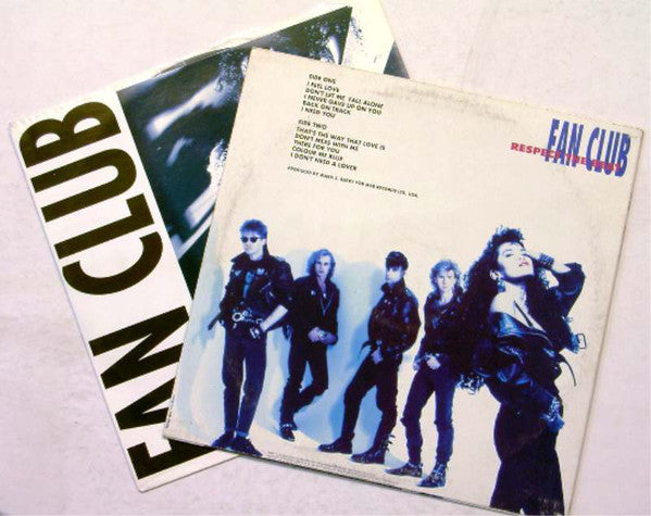 Fan Club : Respect The Beat (LP, Album)