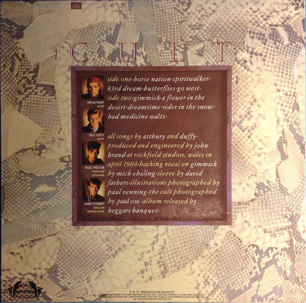 The Cult : Dreamtime (LP, Album)