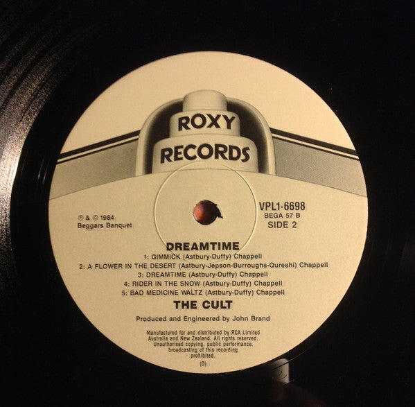 The Cult : Dreamtime (LP, Album)