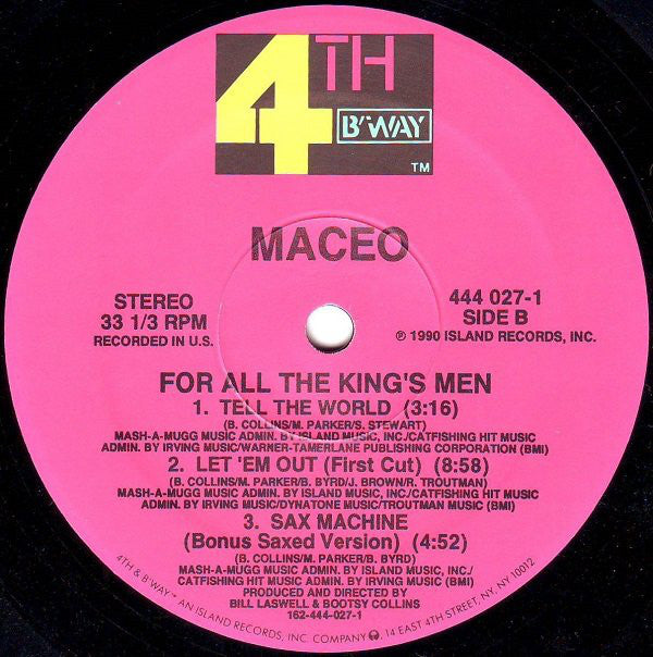 Maceo* : For All The King's Men (LP, Ltd)
