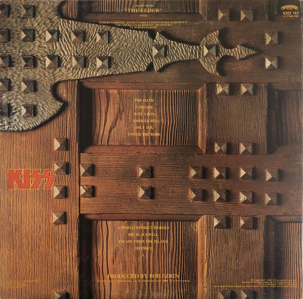 Kiss : (Music From) The Elder (LP, Album, Gat)