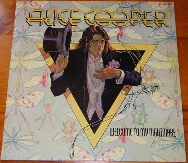 Alice Cooper (2) : Welcome To My Nightmare (LP, Album, RE, Whi)