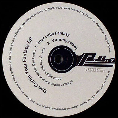 Dan Curtin : Your Fantasy EP (12", EP)