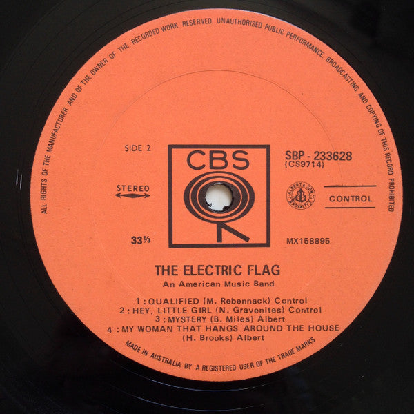 The Electric Flag : An American Music Band (LP, Album)
