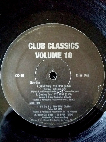 Various : Club Classix 10 (2x12")