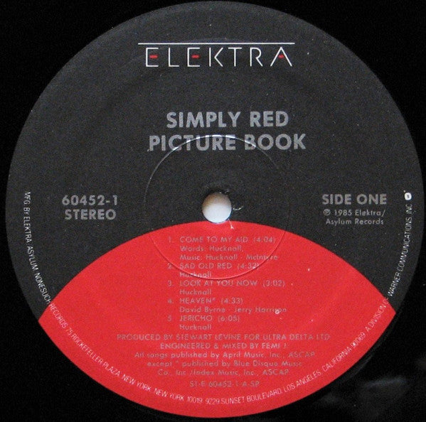 Simply Red : Picture Book (LP, Album, SP )