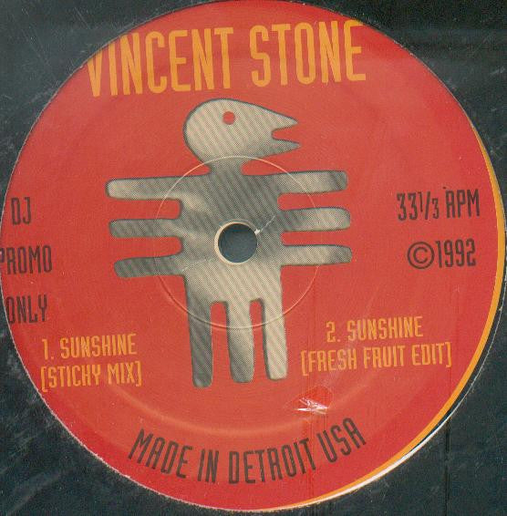 Vincent Stone : Sunshine (12&quot;, Promo)