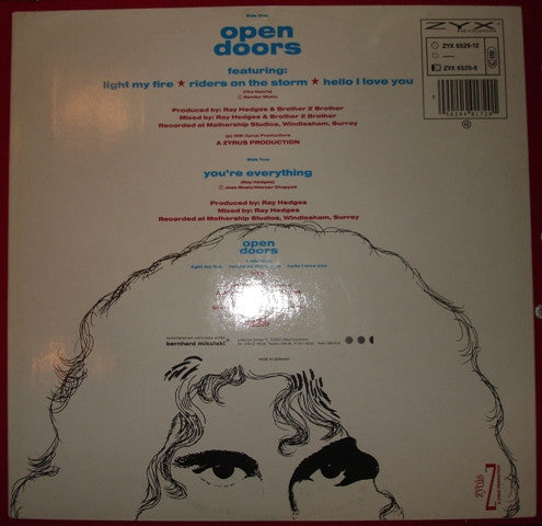 Act Of State : Open Doors (12", Maxi)