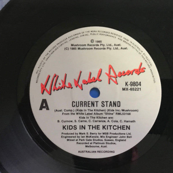 Kids In The Kitchen : Current Stand (7", Single)