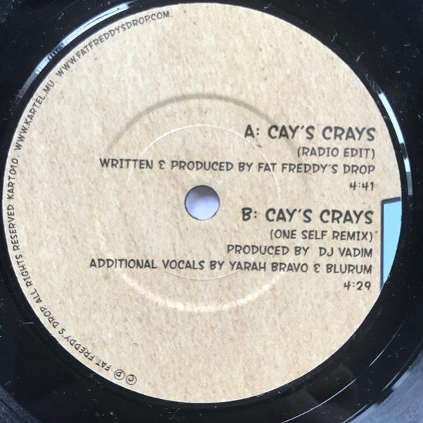 Fat Freddy's Drop : Cay's Crays (7")