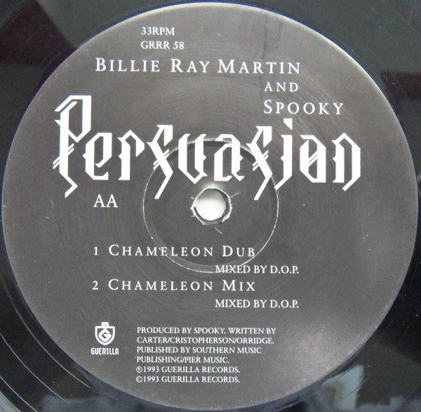 Billie Ray Martin & Spooky : Persuasion (12")