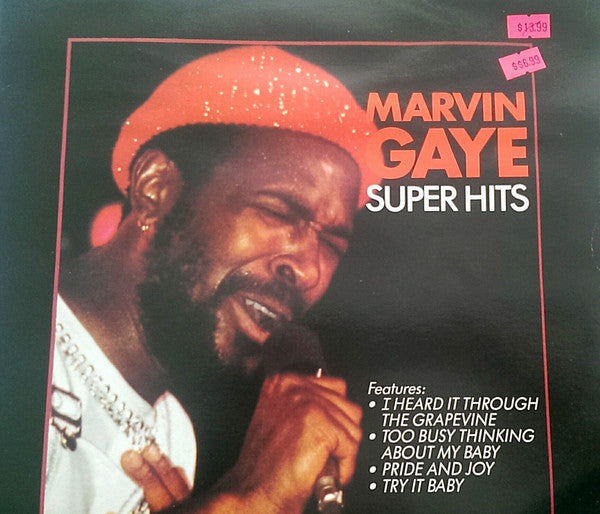Marvin Gaye : Super Hits (LP, Comp, RE)