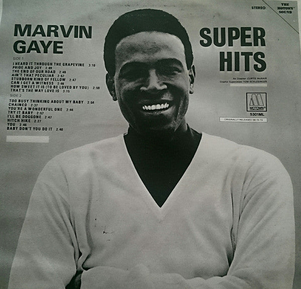 Marvin Gaye : Super Hits (LP, Comp, RE)