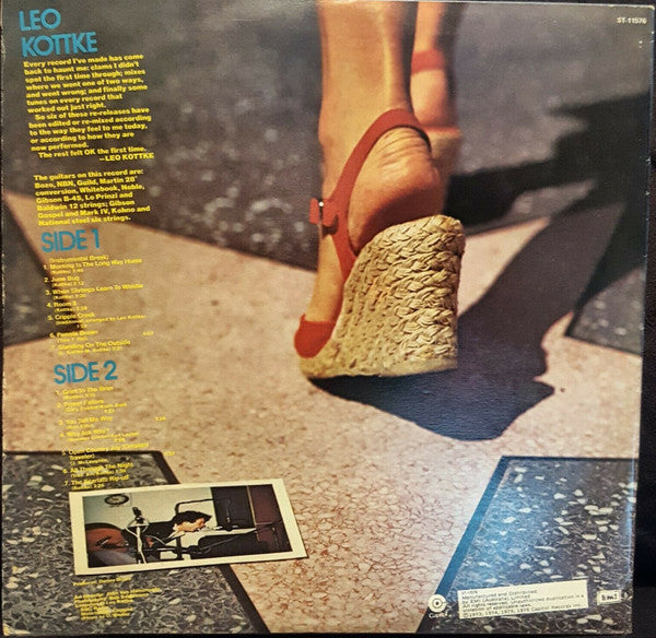 Leo Kottke : 1971-1976 "Did You Hear Me?" (LP, Comp, RE)