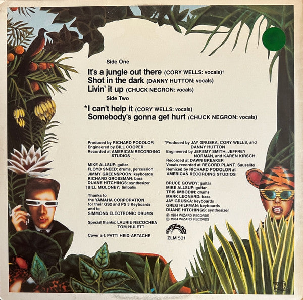 Three Dog Night : It's A Jungle (LP, Album)