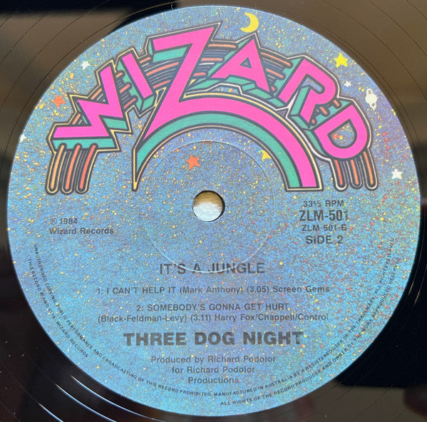 Three Dog Night : It's A Jungle (LP, Album)