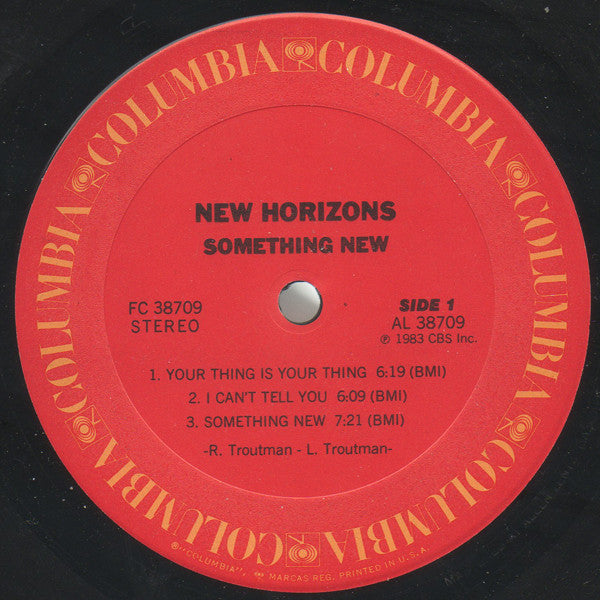 New Horizons (3) : Something New (LP, Album, Pit)