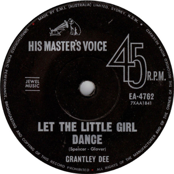 Grantley Dee : Answer Me / Let The Little Girl Dance (7&quot;, Single)