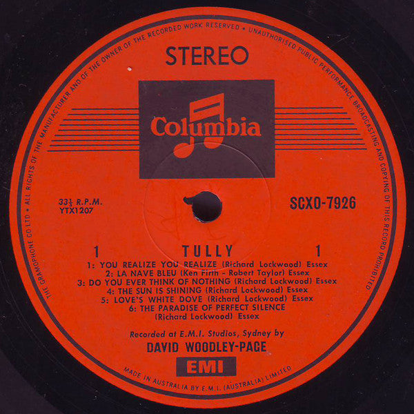 Tully (2) : Tully (LP, Album)