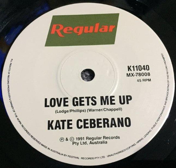 Kate Ceberano : Satisfied (7", Single)