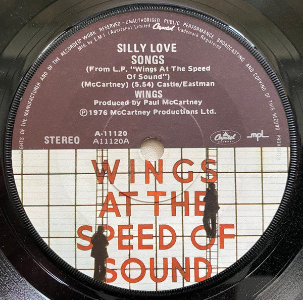 Wings (2) : Silly Love Songs (7&quot;, Single)