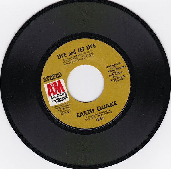 Earth Quake (2) : I Get The Sweetest Feeling (7")